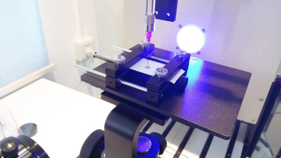 接觸角測量儀實(shí)測紅塔山紙樣品