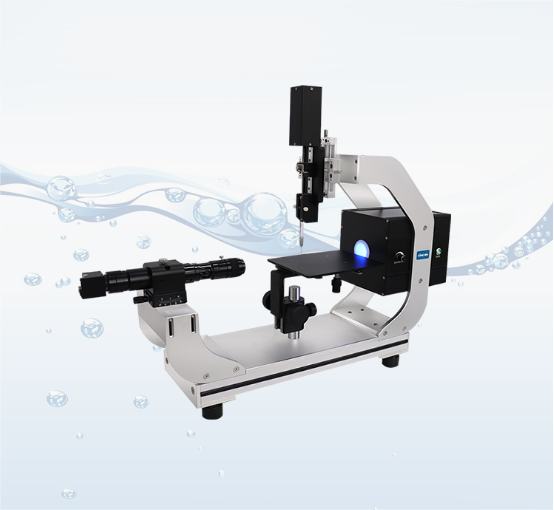 What industry requires the use of contact angle testers to measure surface tension? Learn more
